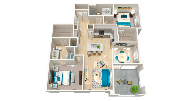 Unit 2086 2086 floor plan
